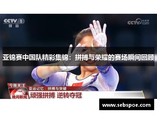 亚锦赛中国队精彩集锦：拼搏与荣耀的赛场瞬间回顾