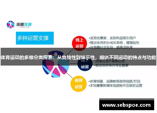 体育运动的多维分类探索：从竞技性到娱乐性，细谈不同运动的特点与功能
